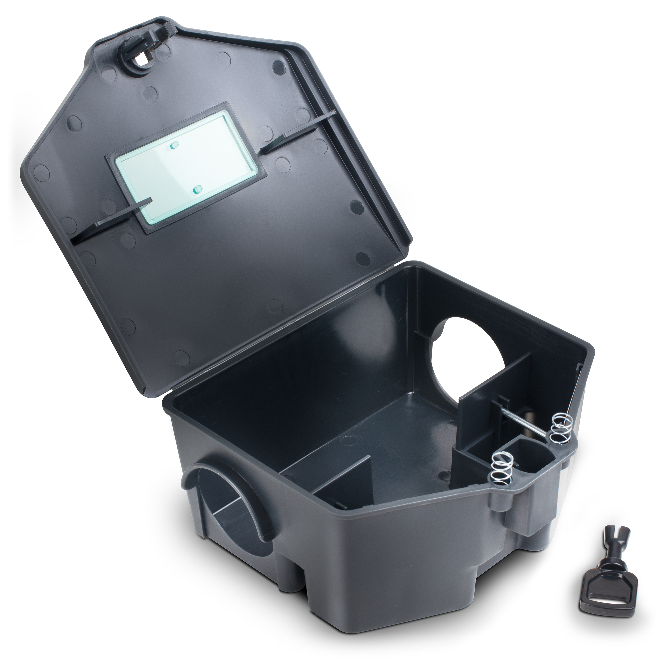 Die Box ist mit einem Verschlusssystem mit Schüssel ausgestattet damit ausreichend Sicherheit gewährleistet ist.