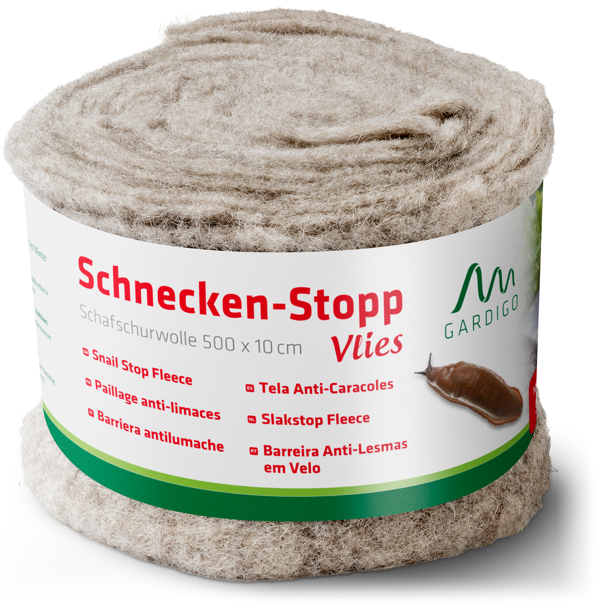 Schafwolle gegen Schnecken