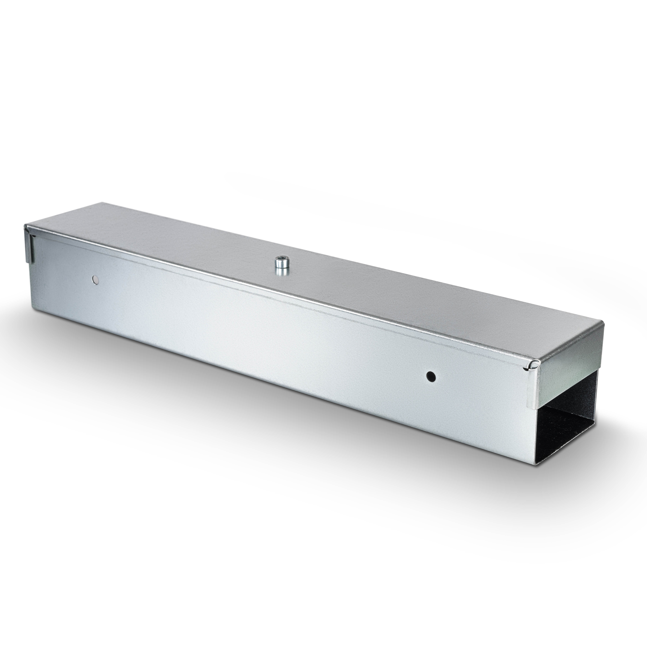 Die verkleinerten Öffnungen sorgen dafür, dass Kinder und Haustiere nicht an den Köder gelangen können.