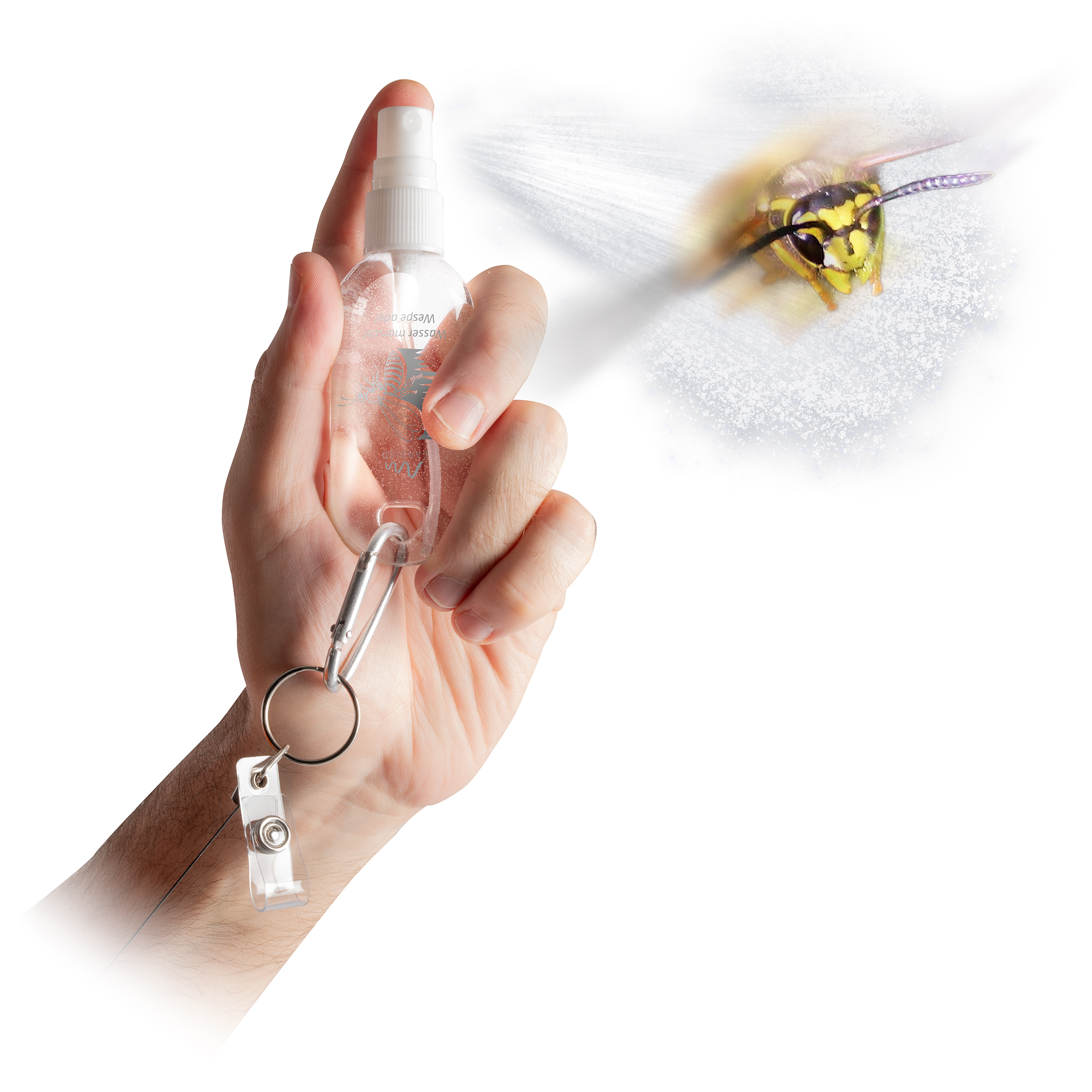 Répulsif guêpes à eau – Flacons à pulvérisation 3 pièces