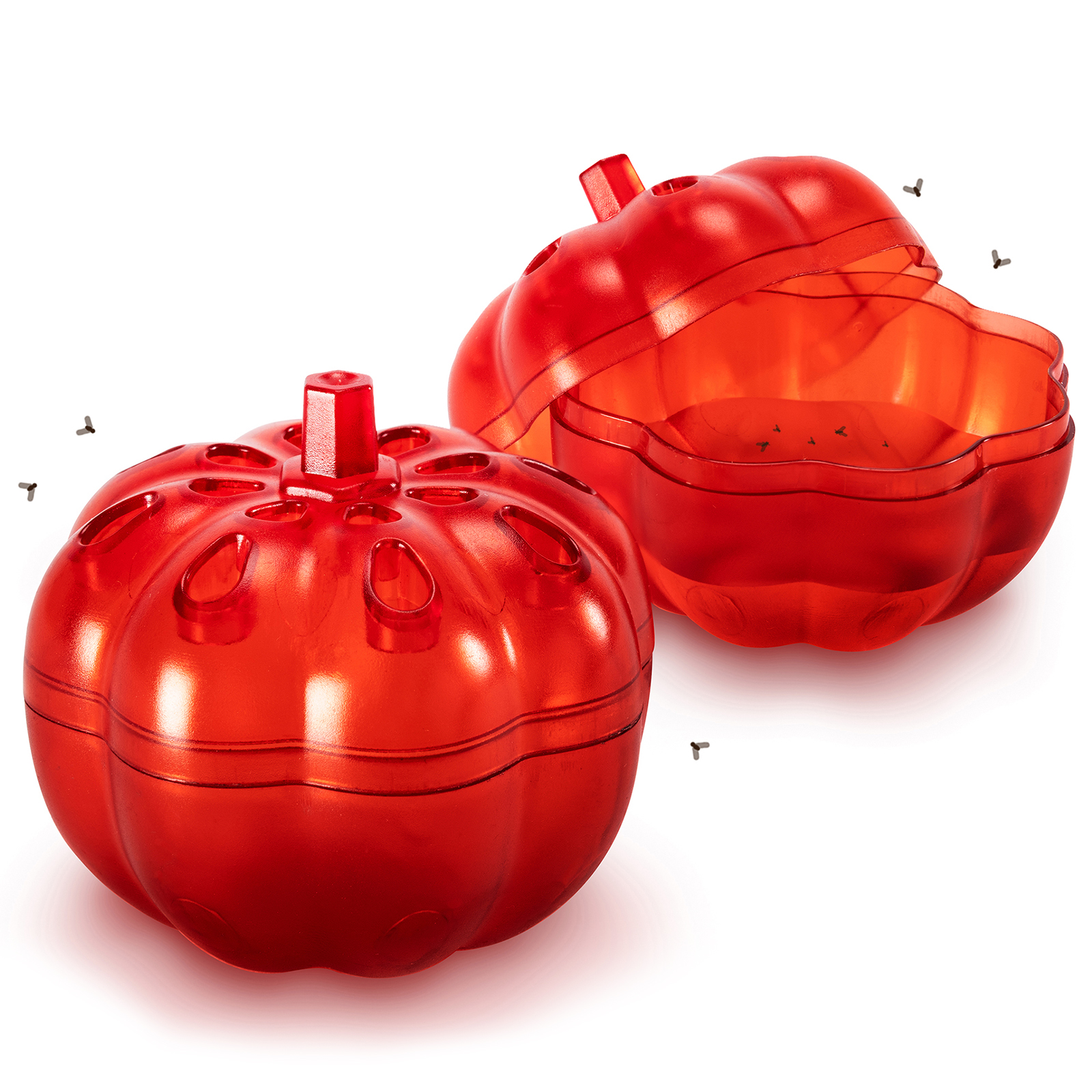 Die Fruchtfliegenfalle Mini von GARDIGO im praktischen 2er-Set