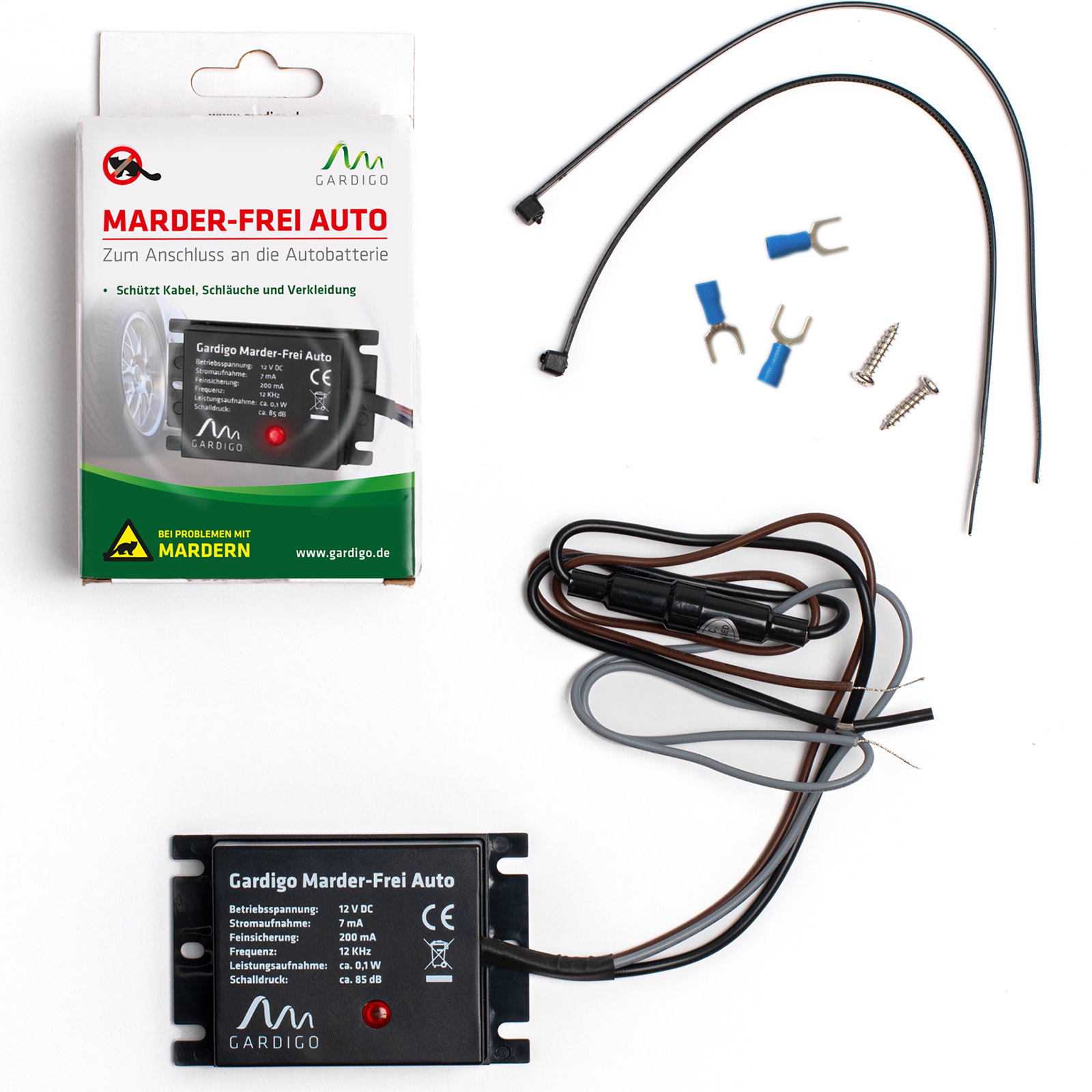 Répulsif anti-Martre pour voiture à ultrason