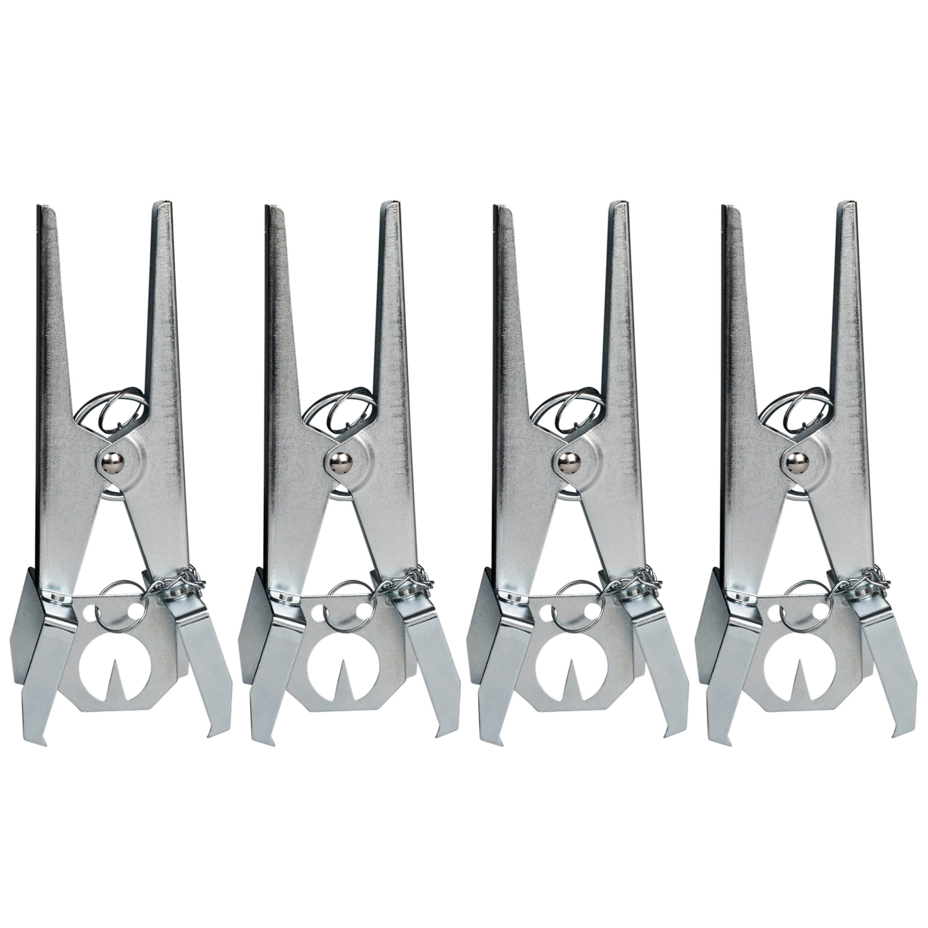 Piège à campagnols robuste, Lot de 4 pinces