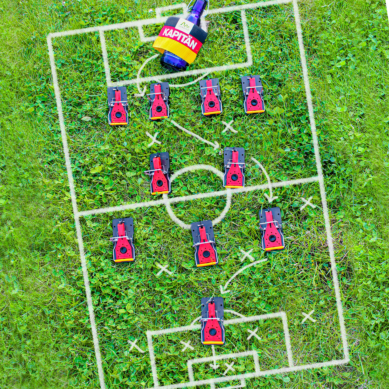 Kontrolliert eure Aufstellung und achtet auf den Gegner. Das Spiel wird im Kopf gewonnen.