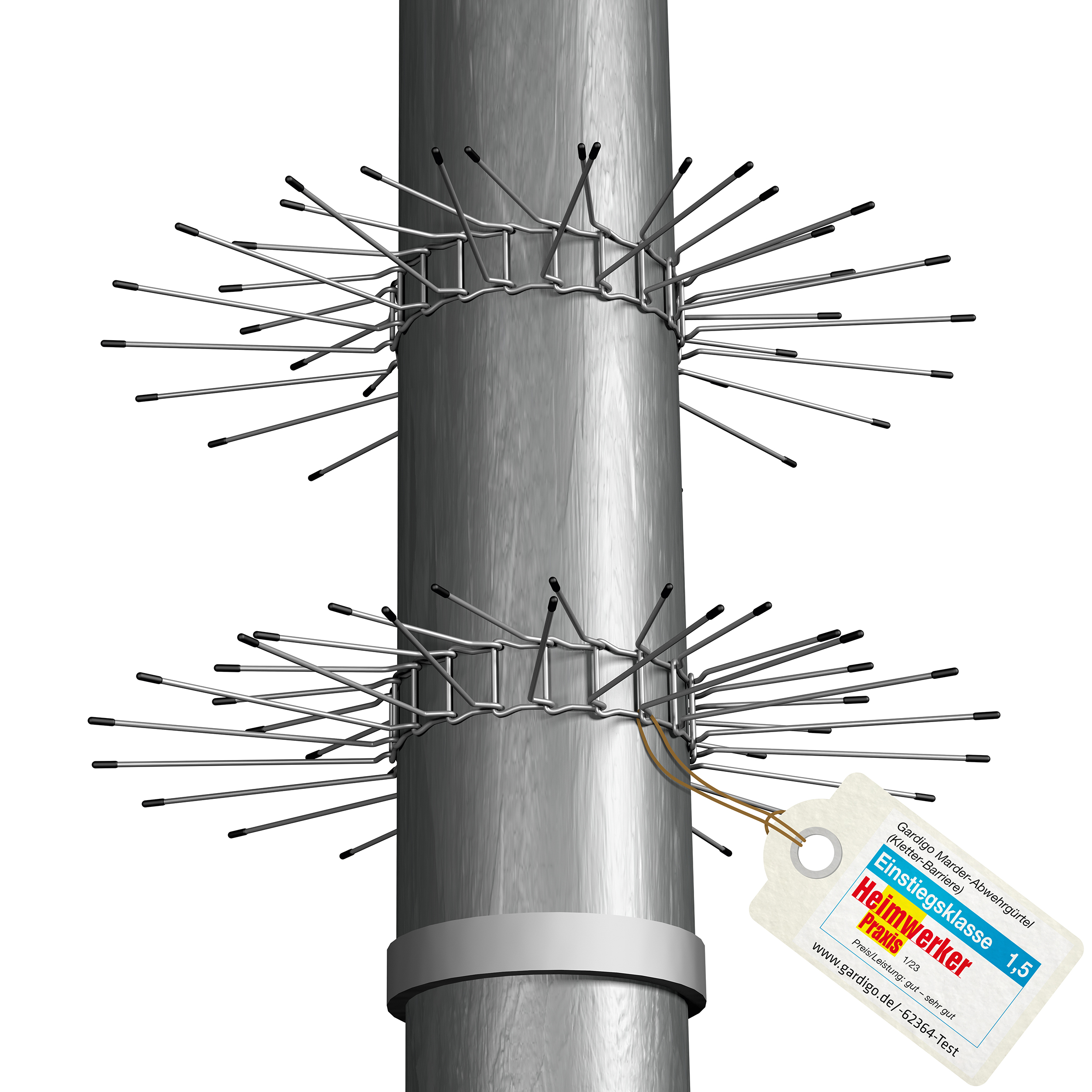 Ceinture de protection anti-martres lot de 2