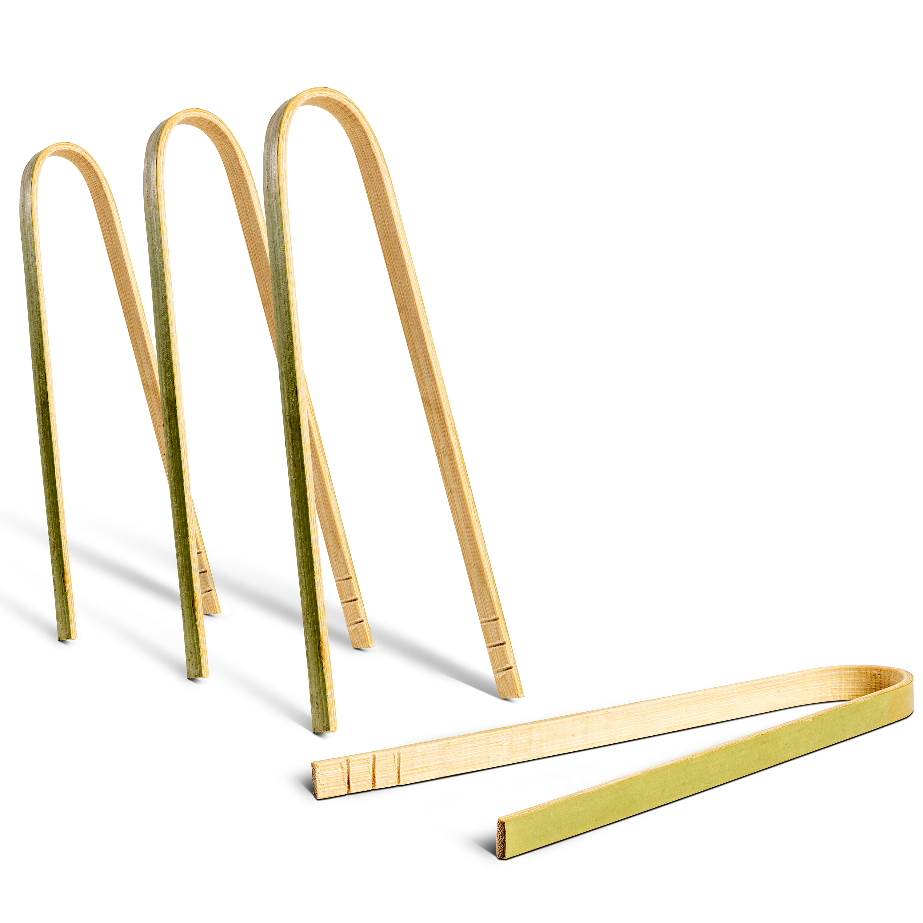 Pinces à limaces en bambou – Lot de 4