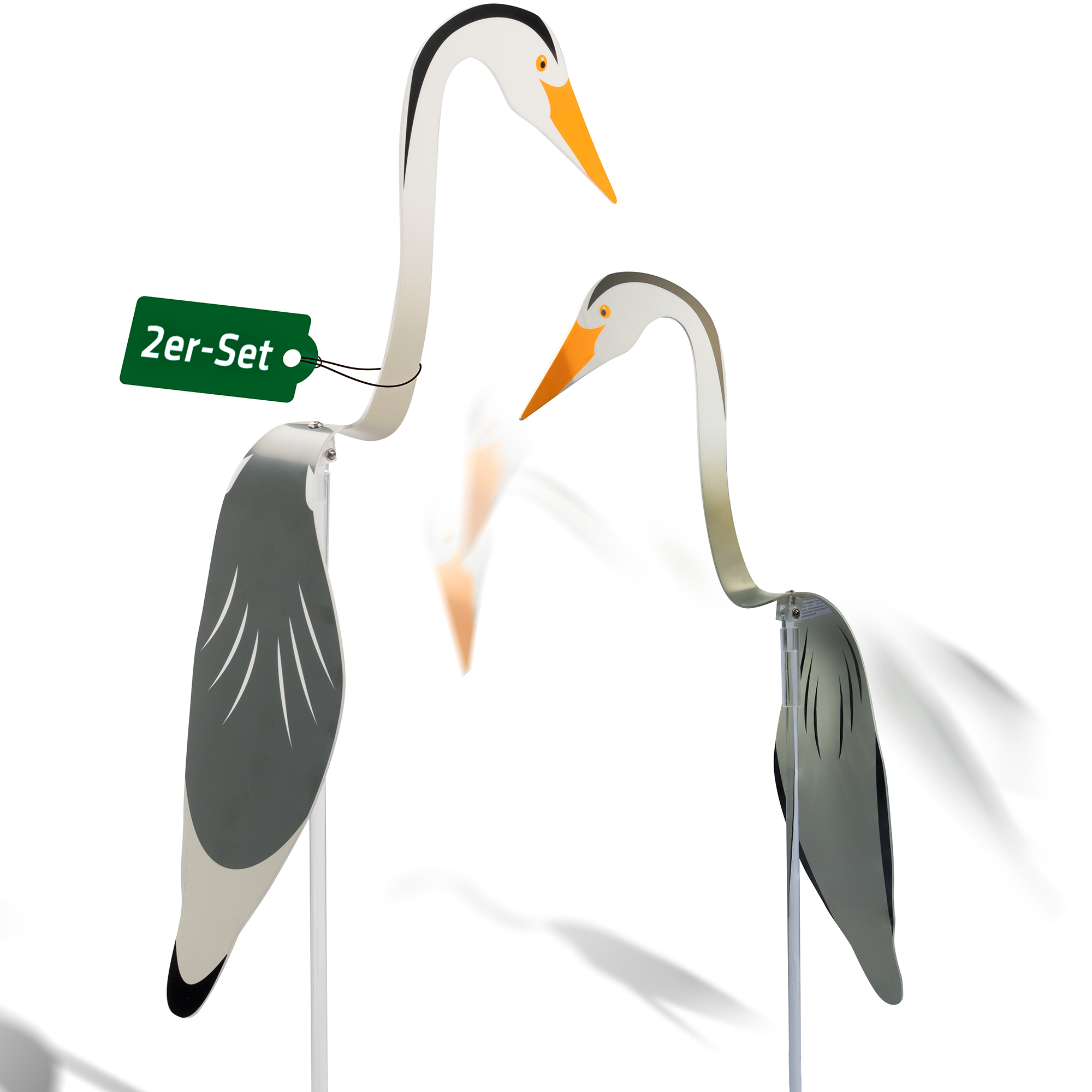 Héron factice rotatif