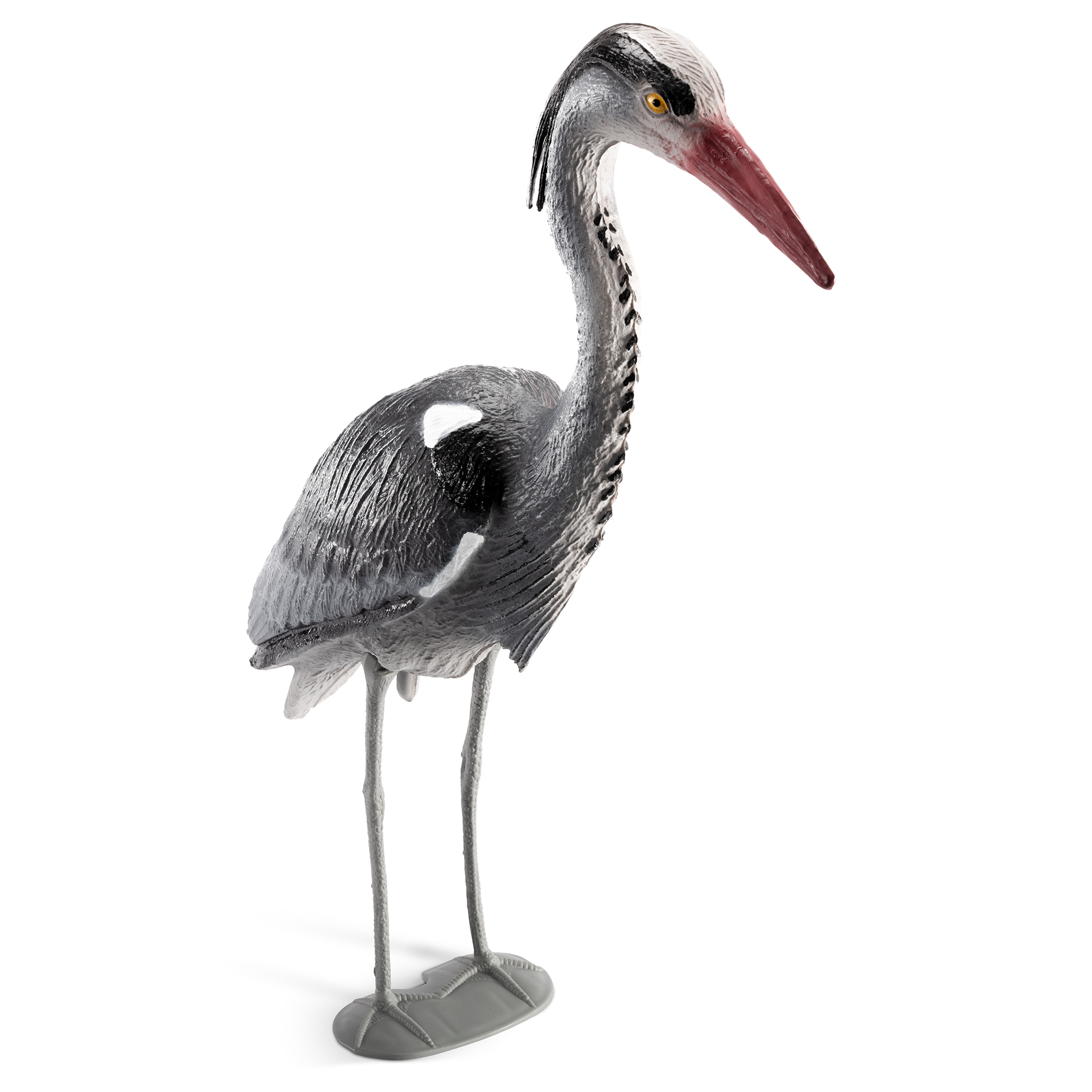 Reiher-Attrappe: Lebensgroße Reiherfigur von GARDIGO