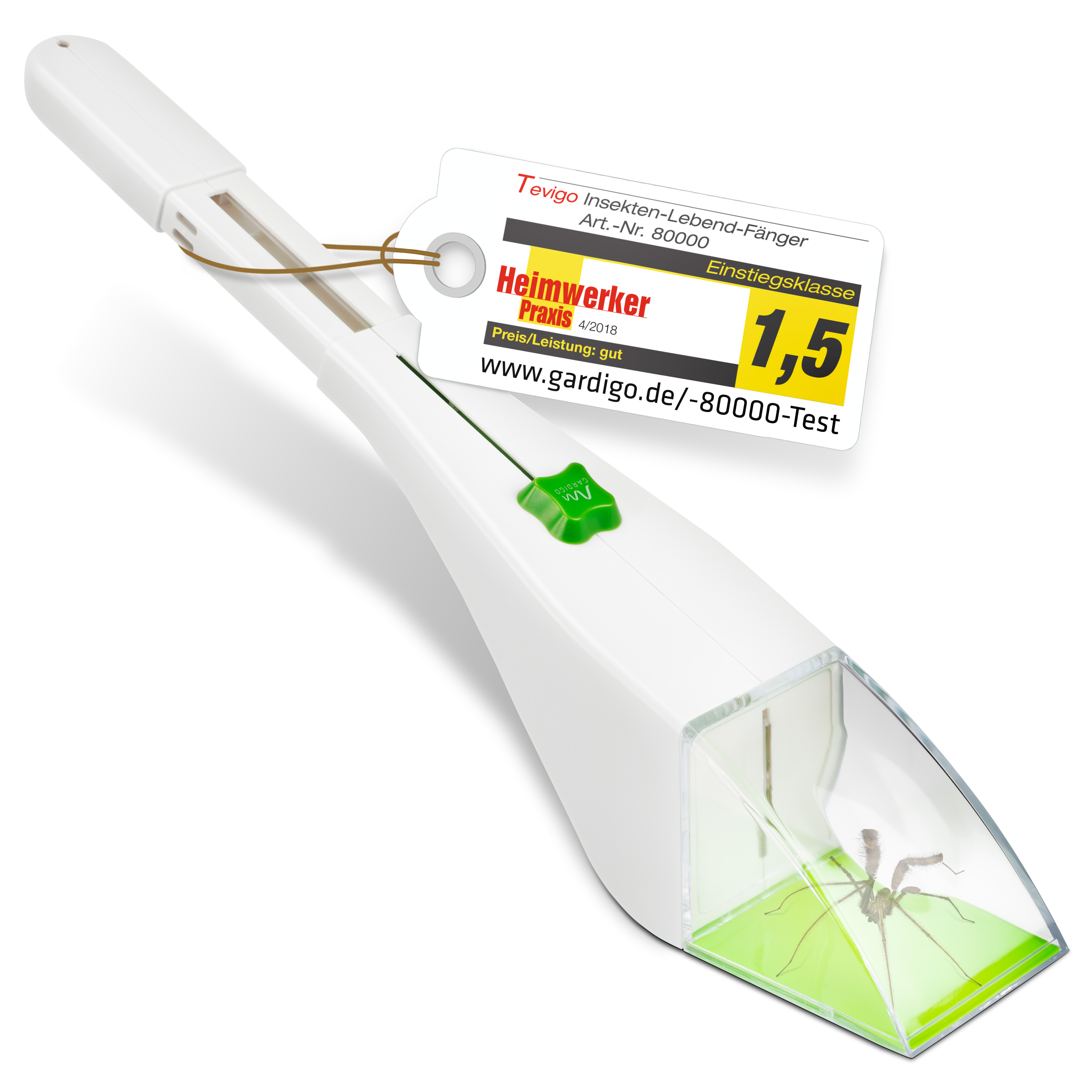 Piège à insectes avec loupe