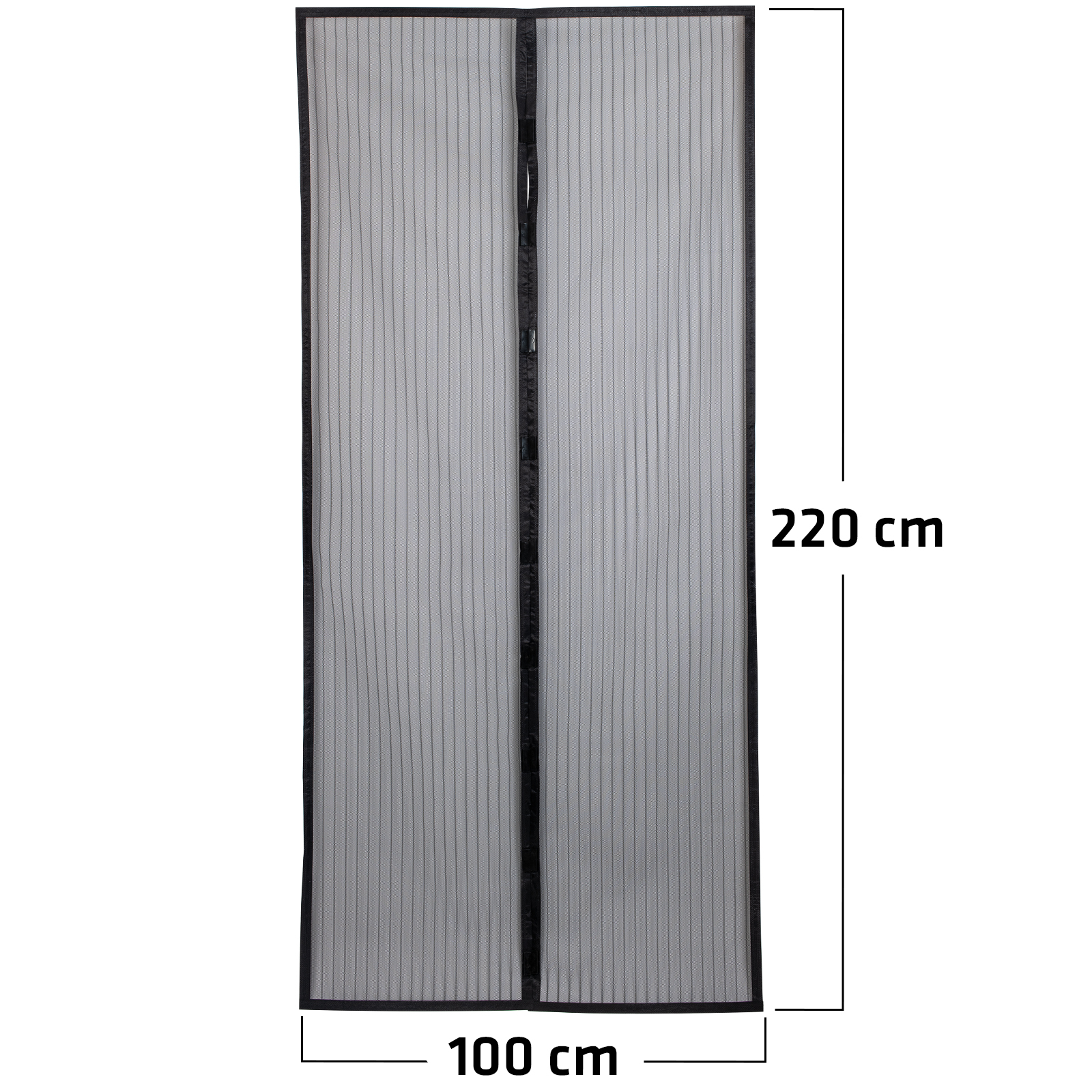 Maße: 100cm breit, 220cm hoch