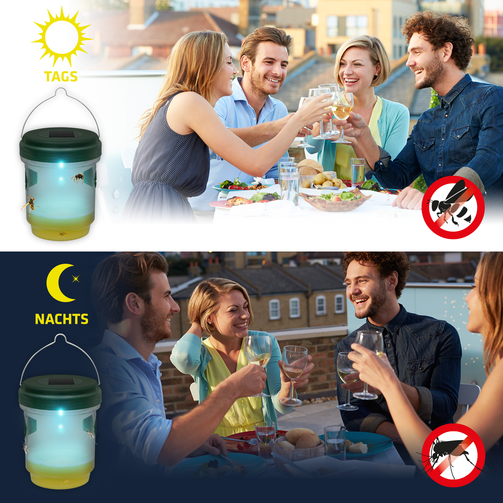 Piège à Insectes solaire