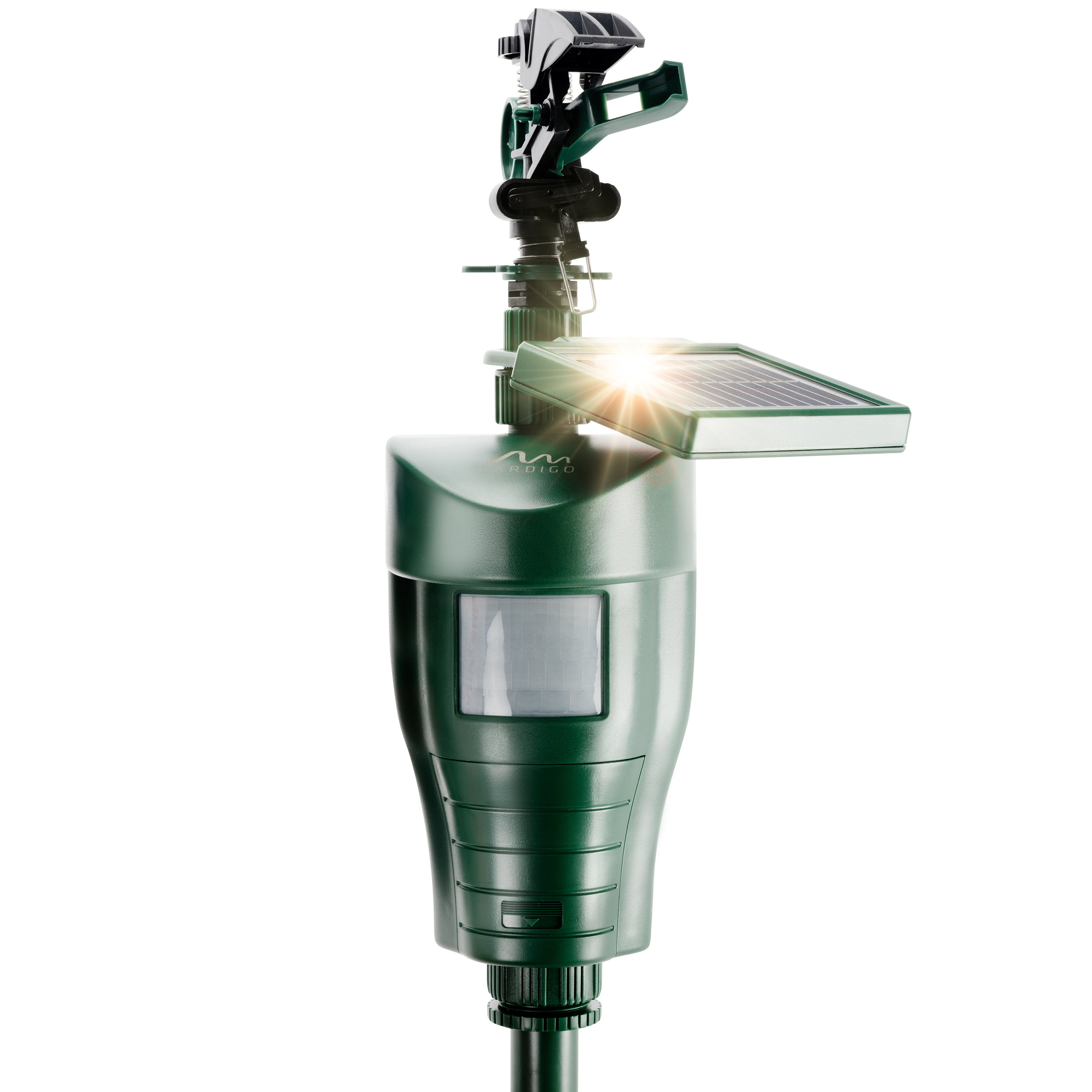 Répulsif à jets d'eau solaire pour animaux