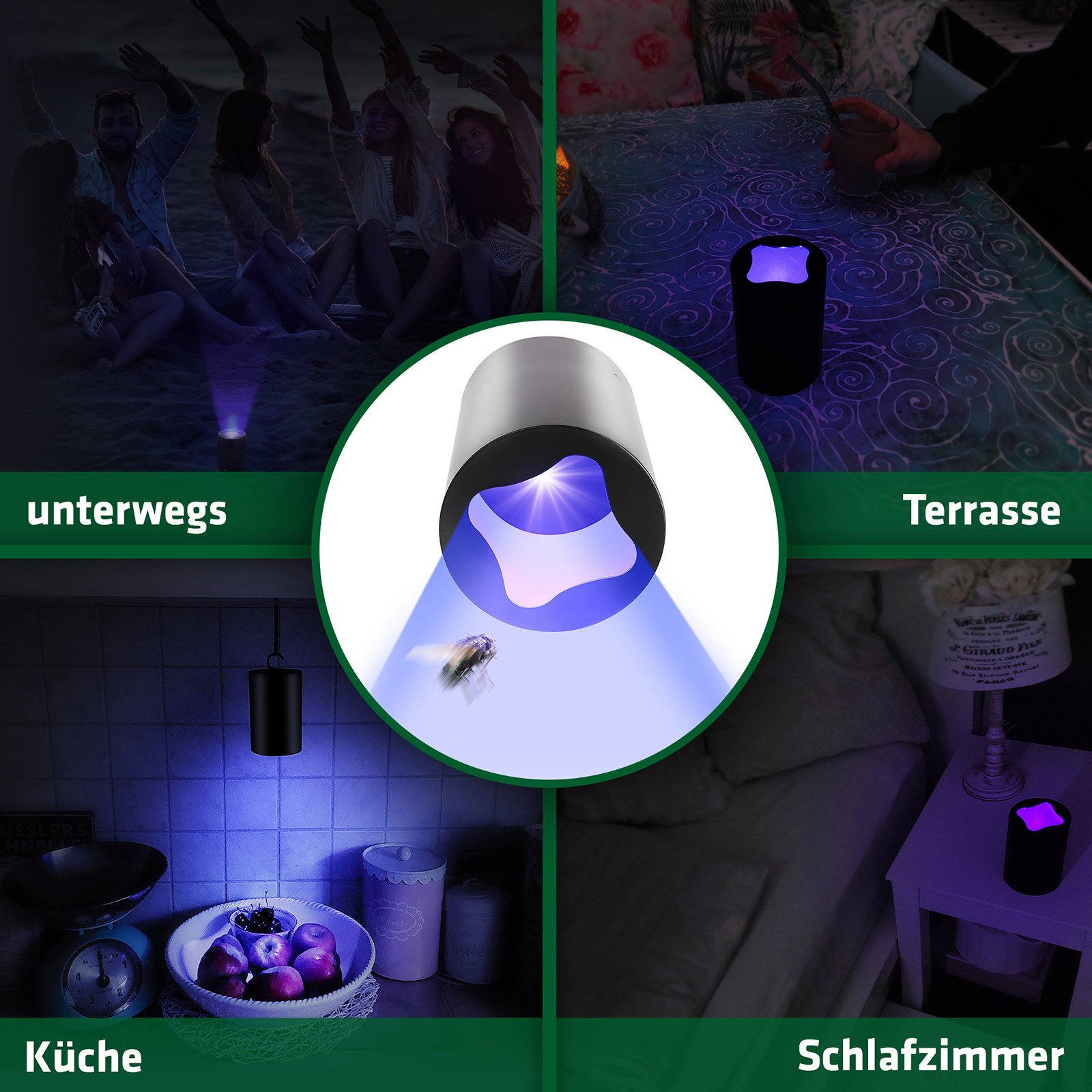 Mobil und transportabel: Die Klebefalle gegen Insekten ist überall dort einsetzbar, wo stechende Plagegeister Probleme bereiten.