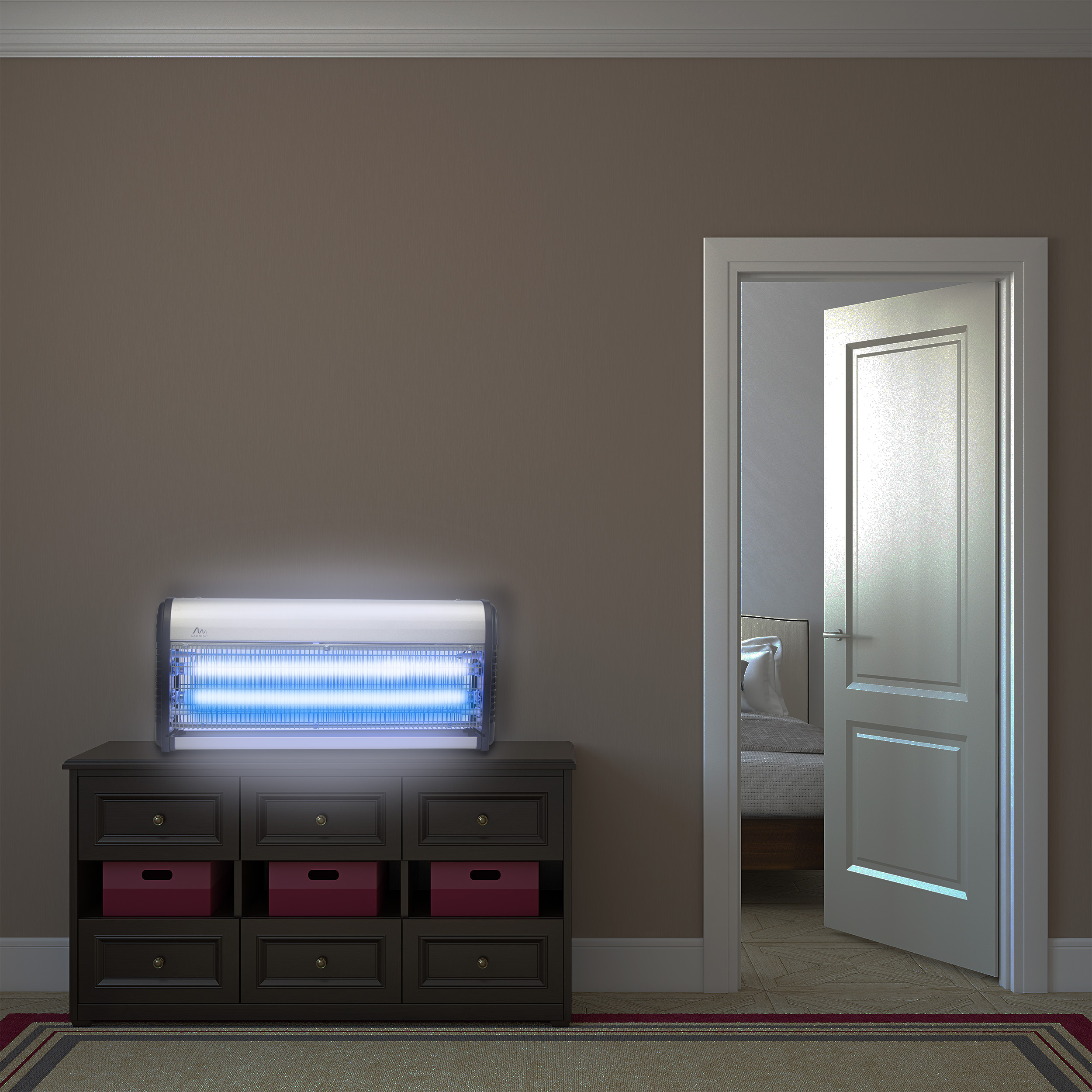 Besonders in den warmen Monaten kommen beim abendlichen Lüften viele Mücken ins Schlafzimmer und halten einen wach.