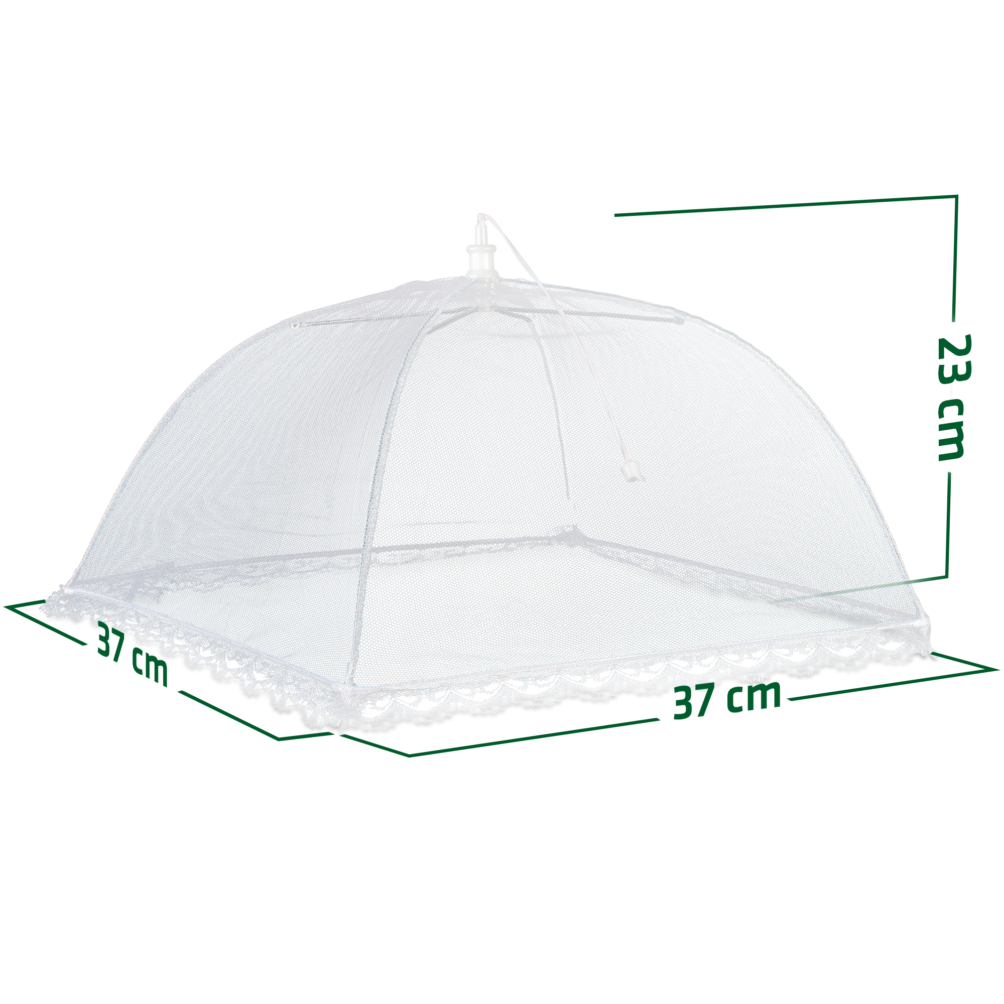 Maße der Abdeckhaube