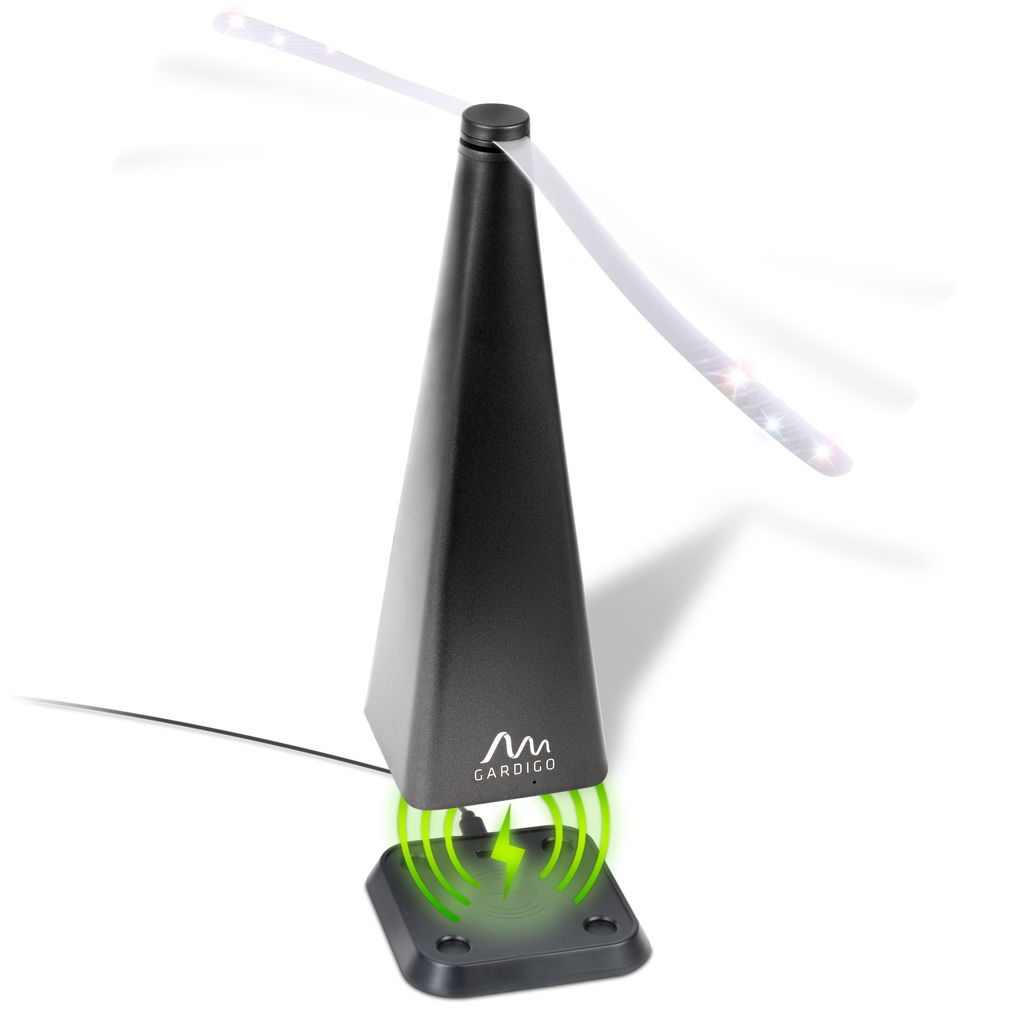 Ventilateur anti mouches rechargeable